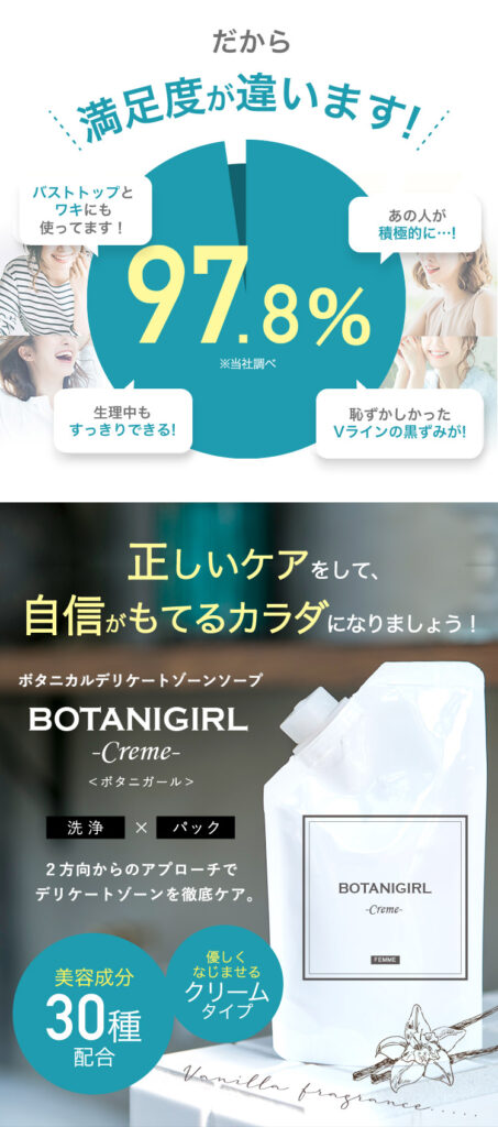 ボタニガールクリームソープ