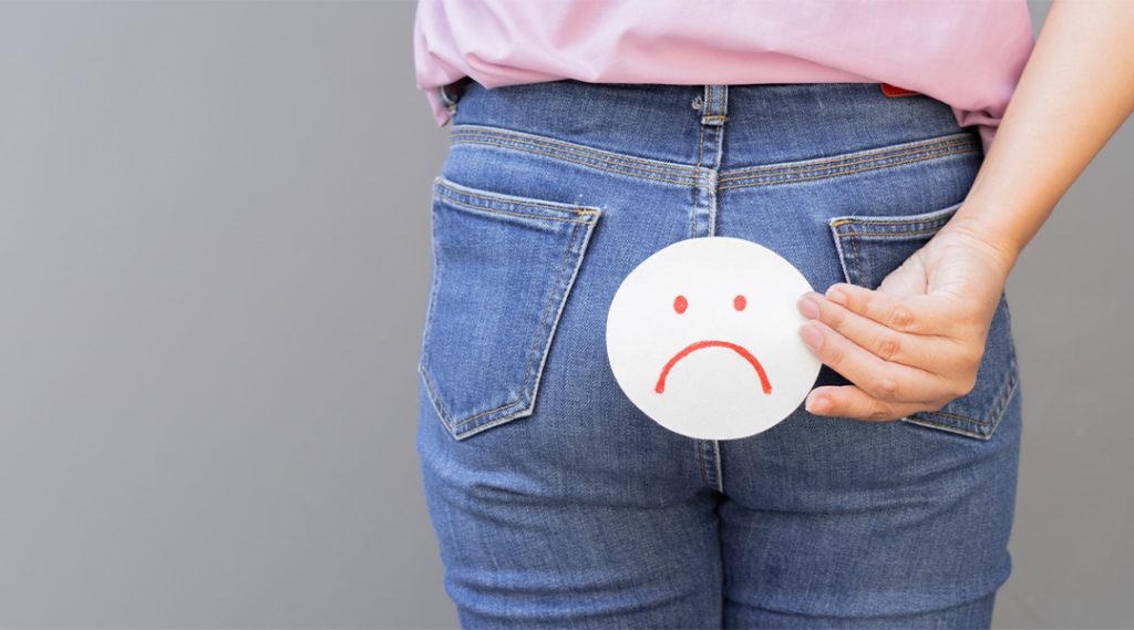 My butt is hard to lose weight